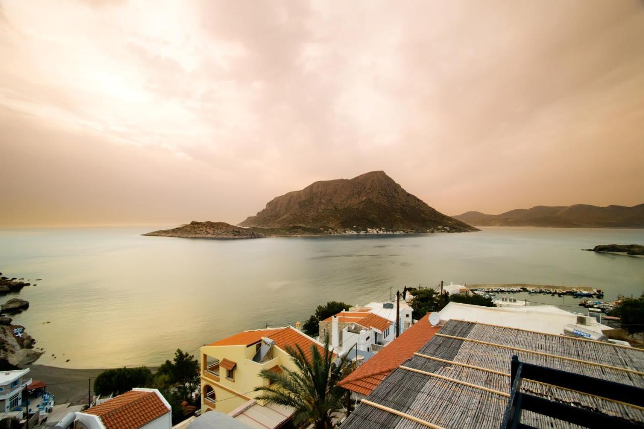 Blue Dawn Kalymnos Aparthotel Myrties Eksteriør bilde