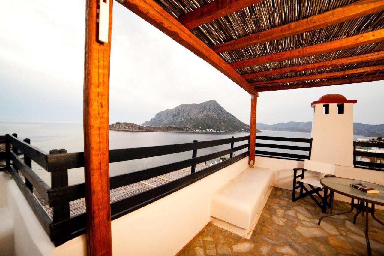 Blue Dawn Kalymnos Aparthotel Myrties Eksteriør bilde
