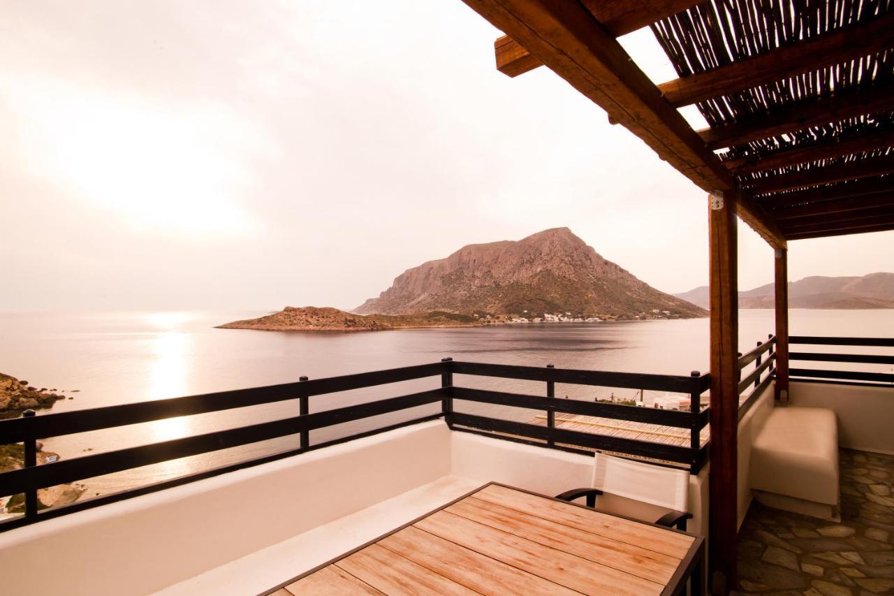 Blue Dawn Kalymnos Aparthotel Myrties Eksteriør bilde