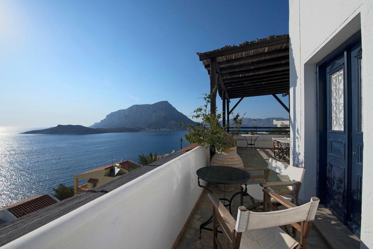 Blue Dawn Kalymnos Aparthotel Myrties Eksteriør bilde