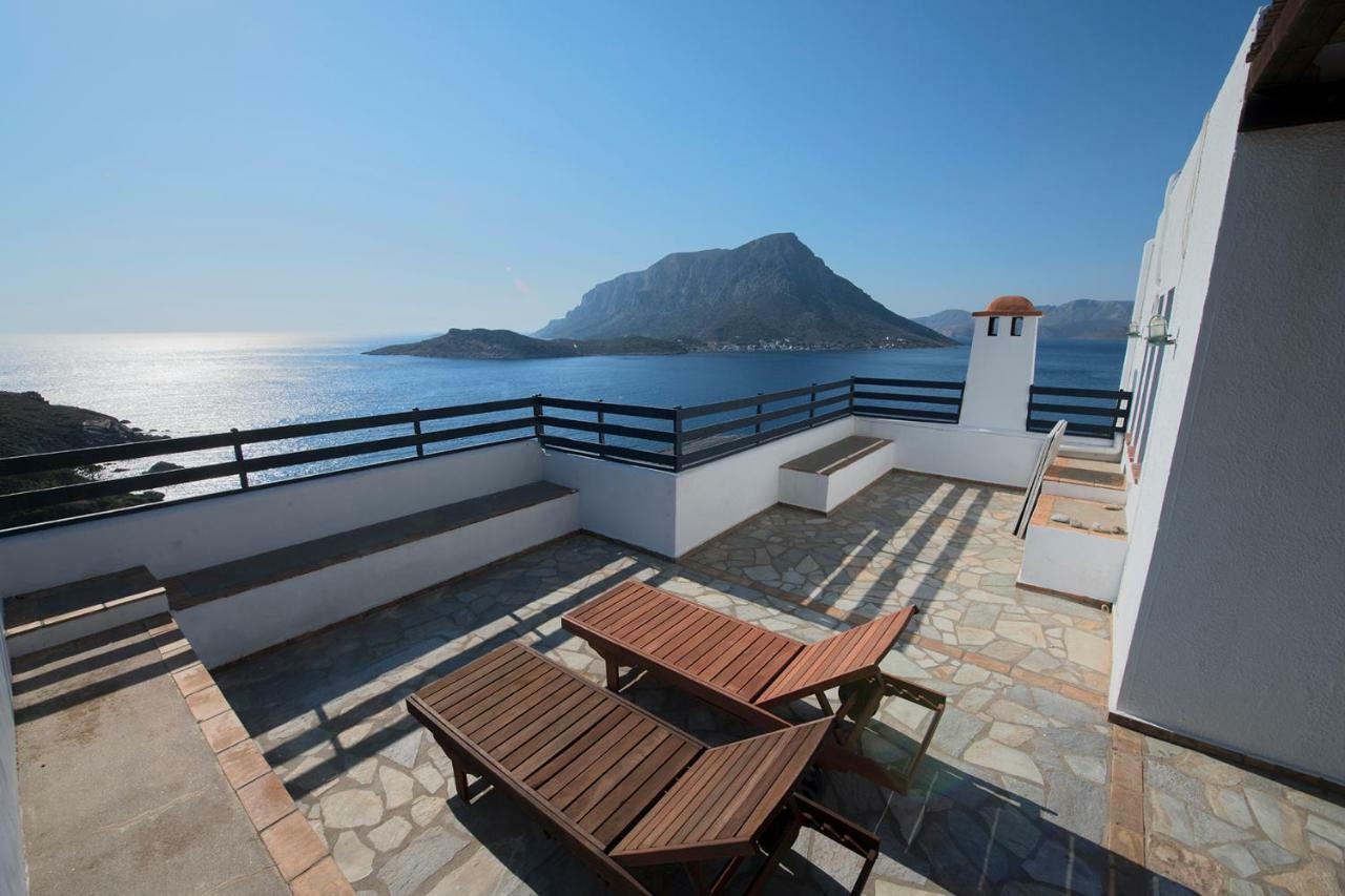 Blue Dawn Kalymnos Aparthotel Myrties Eksteriør bilde